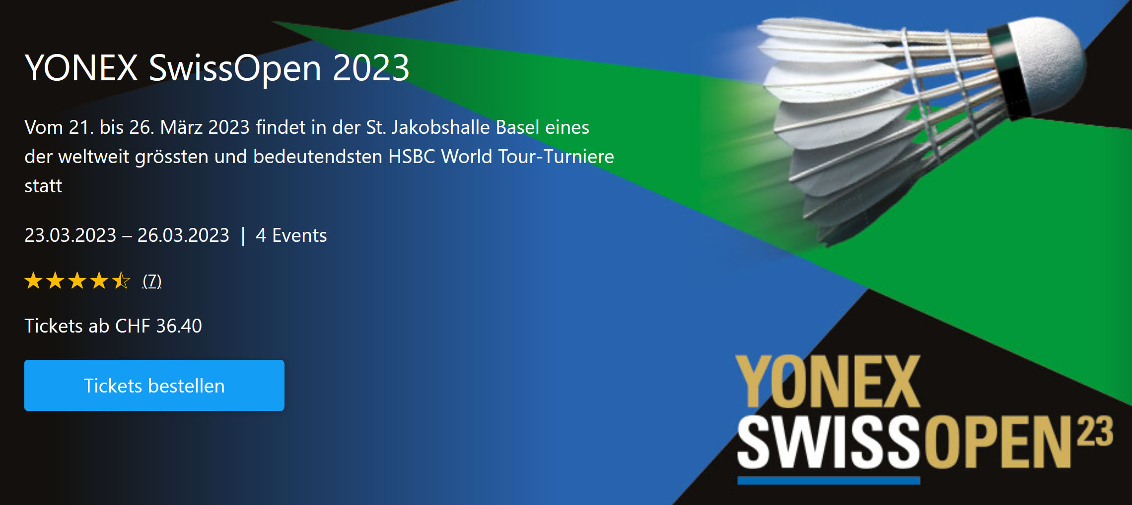 Swissopen Yonex Swiss Open